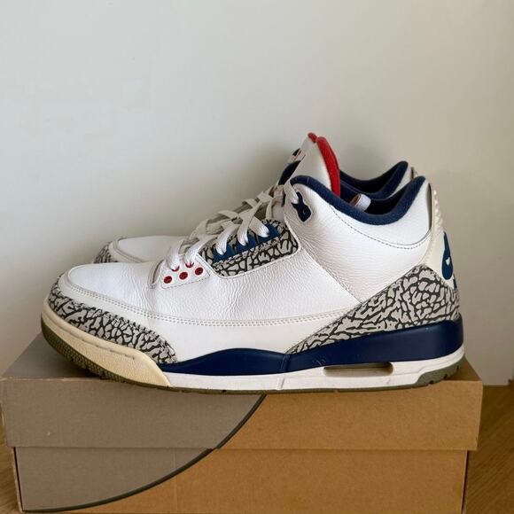 Nike Air Jordan 3 Retro “True Blue” Men Sneakers- SZ 11.5 main image 14
